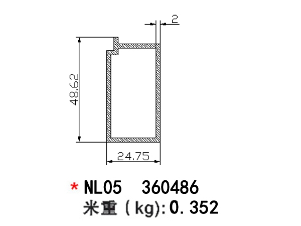 大理NL05  360486