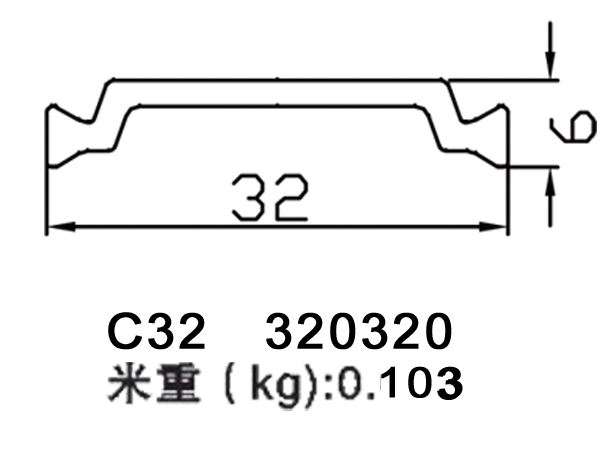 北海C32 320320